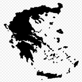 Griechenland-Silhouette